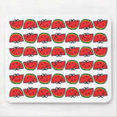 Tapis De Souris Conception de motif pastèque | Été fruit coloré (Devant)