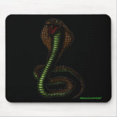 Tapis De Souris Conception de mousepad de cobra (Devant)