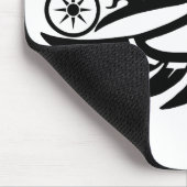 Tapis De Souris Conception de Natif américain de Raven (Coin)