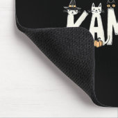 Tapis De Souris Conception de nom de sorcière amatrice de chat Kam (Coin)