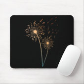 Tapis De Souris Conception de notes musicales pour hommes femmes p (Avec souris)