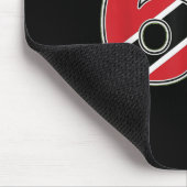 Tapis De Souris conception de numéro de drapeau 67 Trinité-Togo (Coin)
