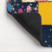 Tapis De Souris Conception de Patchwork adorable, Motif Joueur (Coin)