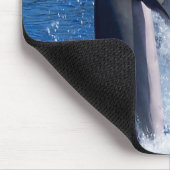 Tapis De Souris Conception de photographie de dauphin (Coin)