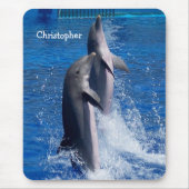 Tapis De Souris Conception de photographie de dauphin (Devant)