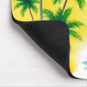 Tapis De Souris conception de plage “Été” (Coin)