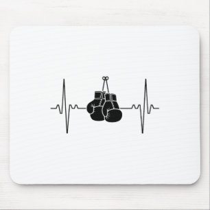 Tapis De Souris Conception de poinçonnage de ligne de pulsation en