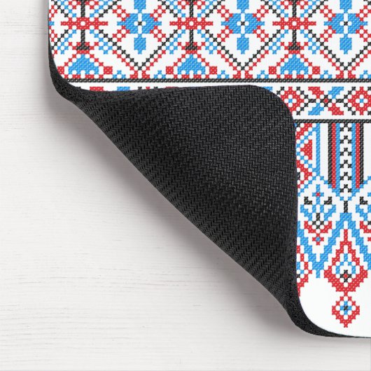 Tapis De Souris Conception de point de croix (Coin)