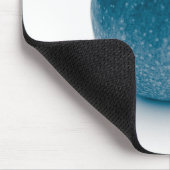 Tapis De Souris Conception de pomme bleue (Coin)