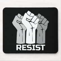 Conception de protestation de poings levés résista