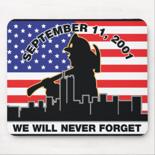 Tapis De Souris Conception de sapeur-pompier de l'original 9/11