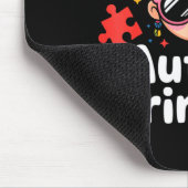 Tapis De Souris Conception de sensibilisation à l'autisme princess (Coin)