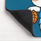 Tapis De Souris Conception de sport de dessin animé de chiot de ba (Coin)