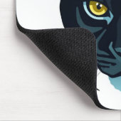 Tapis De Souris Conception de style de rue Black Puma (Coin)