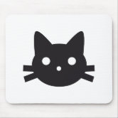 Uniqcasa Petit Tapis De Souris Motif Chat Mignon Avec Base En