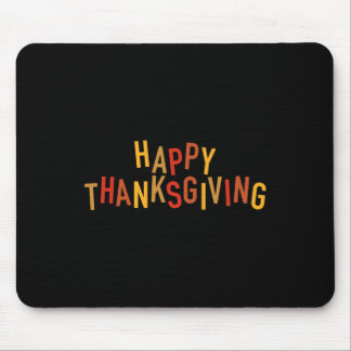 Tapis De Souris Conception de Thanksgiving joyeuse adorable couleu