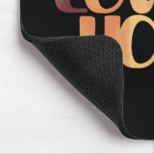 Tapis De Souris Conception de typographie chrétienne Jésus aime (Coin)