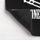 Tapis De Souris Conception de vecteur de trombone (Coin)