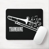 Tapis De Souris Conception de vecteur de trombone (Avec souris)