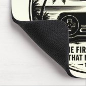 Tapis De Souris Conception de ventilateurs rétro (Coin)