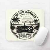 Tapis De Souris Conception de ventilateurs rétro (Avec souris)