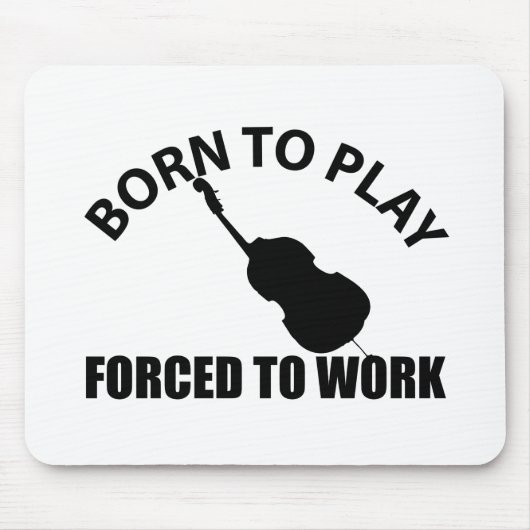 Tapis De Souris conception de violoncelle (Devant)