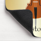 Tapis De Souris Conception de violoncelle personnalisée (Coin)