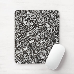 Tapis De Souris Conception de visages étranges de dessin animé tor
