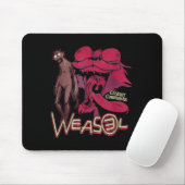 Tapis De Souris Conception de vitrine de belette (Avec souris)