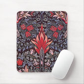Tapis De Souris Conception de William Morris Snakehead - Mousepad (Avec souris)