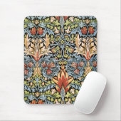 Tapis De Souris Conception de William Morris Snakeshead (Avec souris)
