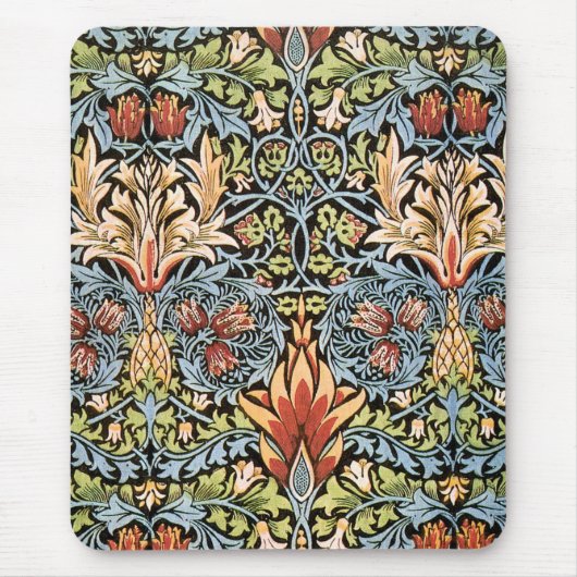 Tapis De Souris Conception de William Morris Snakeshead (Devant)