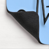 Tapis De Souris Conception des cadeaux QRS de l'infirmier autorisé (Coin)