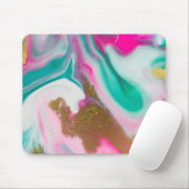 Tapis De Souris Conception des couleurs de l'eau (Avec souris)