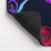 Tapis De Souris Conception des pointes roses (Coin)