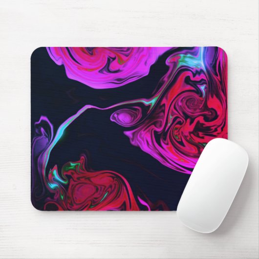 Tapis De Souris Conception des pointes roses (Avec souris)