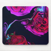 Tapis De Souris Conception des pointes roses (Devant)
