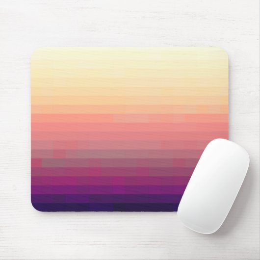 Tapis De Souris Conception des tons roses (Avec souris)