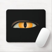 Tapis De Souris Conception des yeux mal (Avec souris)