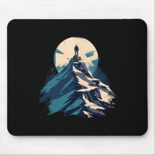 Tapis De Souris Conception d'explorateur de pic de montagne - Esca