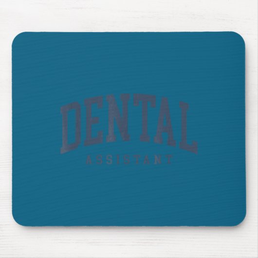 Tapis De Souris Conception d'hygiéniste assistante dentaire certif (Devant)