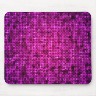 Tapis De Souris Conception disco pétillante Abstraite