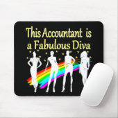 TAPIS DE SOURIS CONCEPTION DIVA COMPTABLE DANGEREUSE (Avec souris)
