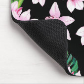 Tapis De Souris Conception d'orchidées à l'aquarelle 27 (Coin)