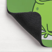 Tapis De Souris Conception drôle de grenouille et de papillon (Coin)
