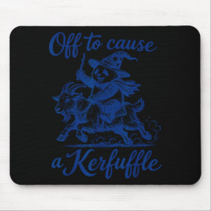 Tapis De Souris conception drôle de t-shirt de chèvre de panda pou