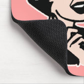 Tapis De Souris Conception drôle du jour de mère (Coin)