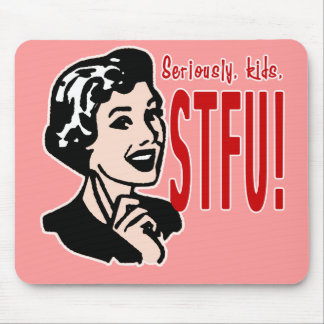 Tapis De Souris Conception drôle du jour de mère