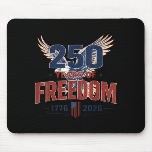 Tapis De Souris Conception du 250e anniversaire américain de 250 a
