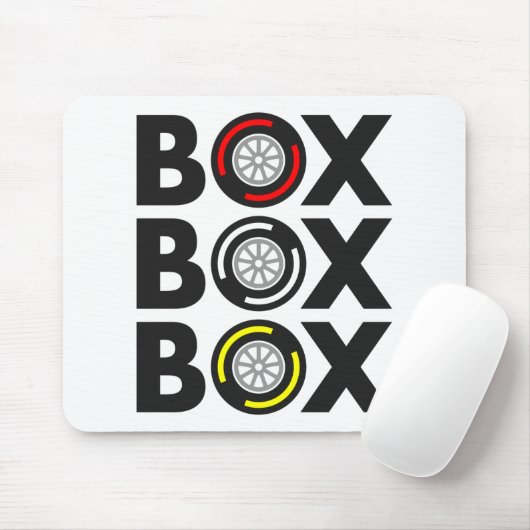 Tapis De Souris Conception du composé de pneus F1 (Avec souris)